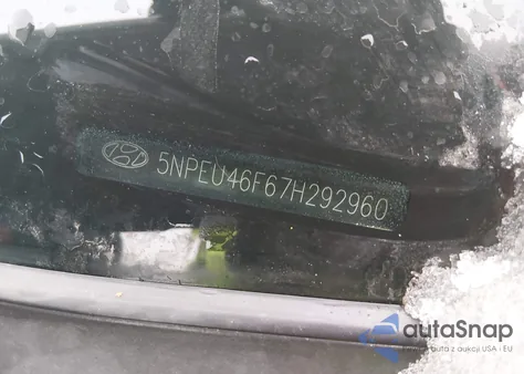 2007 Hyundai Sonata Limited/Se V6 z USA, uszkodzony, nr VIN 5NPEU46F67H292960